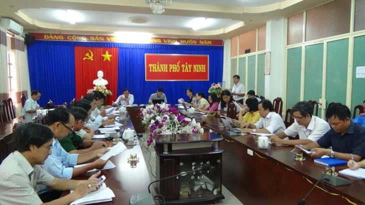 UBND Thành phố Tây Ninh: Ra quân chấn chỉnh tình trạng lấn chiếm lòng lề đường